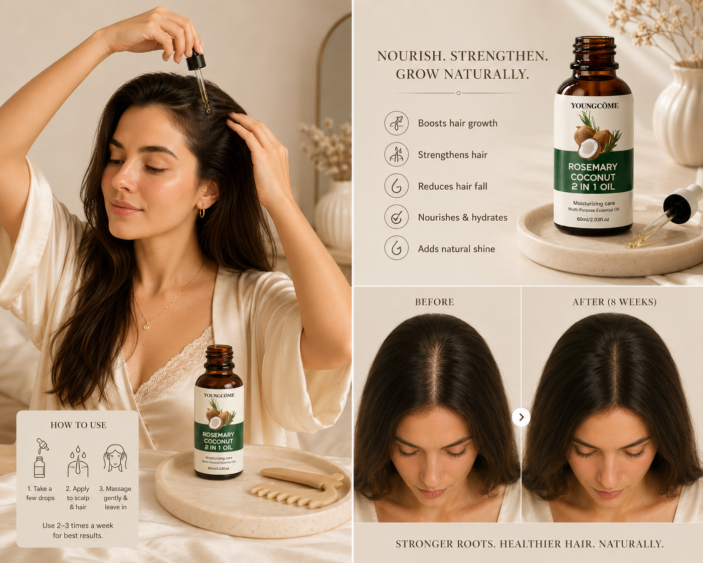 Hair Revival™ Rosemary Hair Oil