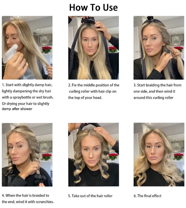 LuminaRods™ Heatless Curl Rods