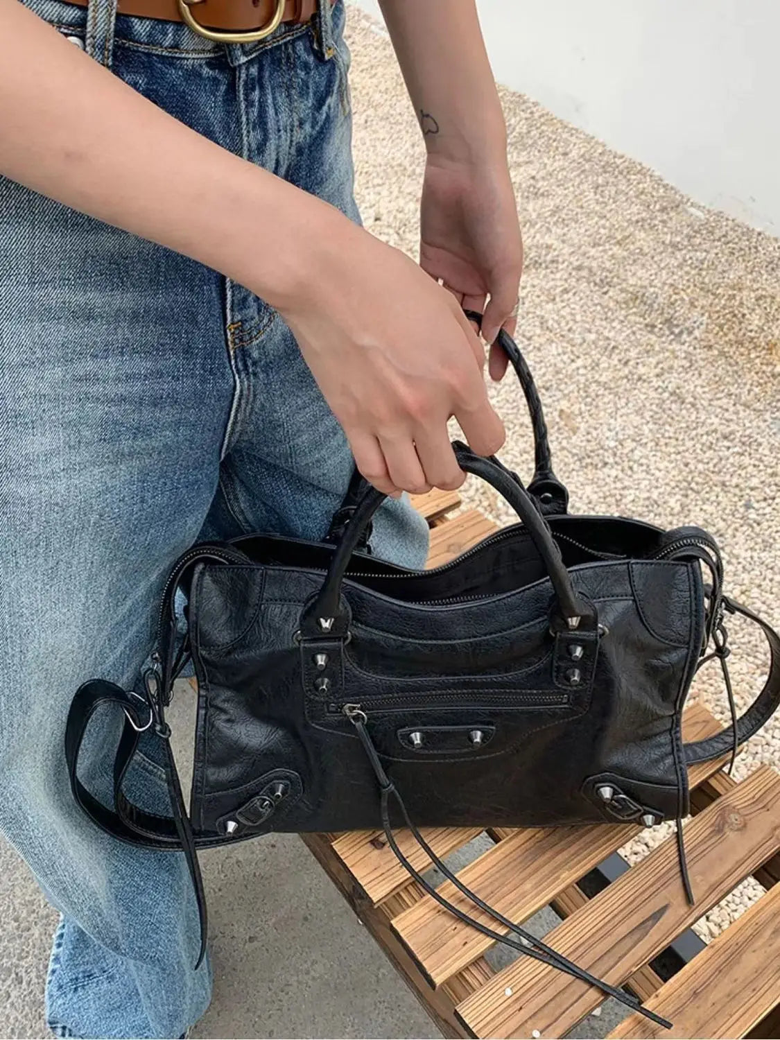 Leather City Bag